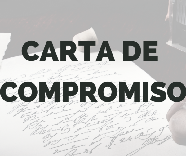 como hacer una carta de compromiso