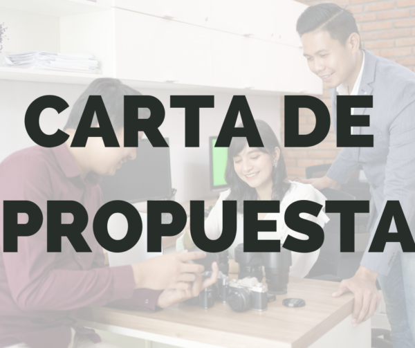 carta de propuesta