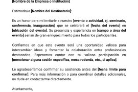 Cómo redactar una carta de invitación oficial: guía y ejemplos como-redactar-una-carta-de-invitacion-oficial-guia-y-ejemplos
